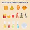 Jorzer Toy Air Fryer with 15PCS Accessories Cookies Maker Toy with Music & Lights Color Changing Foods Kitchen for Aged 3+ Kids Kitchen Set Style 2.. view 2