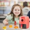 Jorzer Toy Air Fryer with 15PCS Accessories Cookies Maker Toy with Music & Lights Color Changing Foods Kitchen for Aged 3+ Kids Kitchen Set Style 2.. view 3