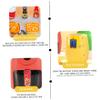 Jorzer Toy Air Fryer with 15PCS Accessories Cookies Maker Toy with Music & Lights Color Changing Foods Kitchen for Aged 3+ Kids Kitchen Set Style 2.. view 4