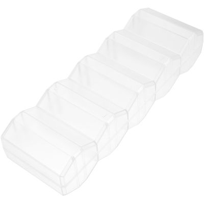 Uonlytech Portable Outdoor Poker Chip Storage Case Compartment Transparent Design Large Capacity Card and Chip Organizer Box for Poker Game Protection and Easy Classification