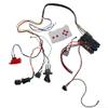 12 Volt Children Electric Car DIY Modified Wires and Switch Kit Electric Car Modification 2.4G Remote Control with Smooth Start Multiple Model Compatibility RX18 RX23 RX37(for RX30 24V A) view 1