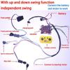 12 Volt Children Electric Car DIY Modified Wires and Switch Kit Electric Car Modification 2.4G Remote Control with Smooth Start Multiple Model Compatibility RX18 RX23 RX37(for RX30 24V A) view 4