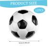 12Pcs Mini Soccer Ball, 2.4 Inch Soft Foam Soccer Ball, Portable Small Stress Toys for Children's Party Decoration, Favors and Anxiety Relief.. view 2
