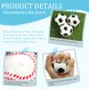 12Pcs Mini Soccer Ball, 2.4 Inch Soft Foam Soccer Ball, Portable Small Stress Toys for Children's Party Decoration, Favors and Anxiety Relief.. view 3