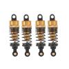 4 pcs RC Auto Parts 60mm Metal Shock Absorber Damper for 1:10 HSP Redcat Exceed HiPI Flat Car Drift Racing RC Car Parts Replacement for OEM view 1