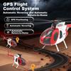Actualia YU Xiang F119S MD500 Little Bird RC Helicopter, 1/16 Scale 9CH Flybarless Brushless GP/S & Optical Flow Helicopter, 6G/3D Flight Modes Openable Cockpit Military Aircraft Model (RTF) view 2