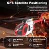 Actualia YU Xiang F119S MD500 Little Bird RC Helicopter, 1/16 Scale 9CH Flybarless Brushless GP/S & Optical Flow Helicopter, 6G/3D Flight Modes Openable Cockpit Military Aircraft Model (RTF) view 4
