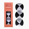 AIYIWREATH Juggling Balls [Pack of 3] for Beginners to Advanced Jugglers - Two Layer Construction- No Bounce Design - Soft and Easy Juggling Kit view 1