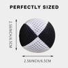 AIYIWREATH Juggling Balls [Pack of 3] for Beginners to Advanced Jugglers - Two Layer Construction- No Bounce Design - Soft and Easy Juggling Kit view 2