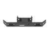3 Set RC Front Bumper Aluminum Alloy, High Strength RC Car Bumper, Lightweight Abrasion Remote Control Car Front Bumper with Accessories, for RC Car Replacement Parts (Black) view 2