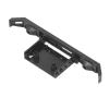 3 Set RC Front Bumper Aluminum Alloy, High Strength RC Car Bumper, Lightweight Abrasion Remote Control Car Front Bumper with Accessories, for RC Car Replacement Parts (Black) view 3