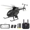 HOENTECH YUXIANG F119S MD500 RC Helicopter, 1/16 Scale Little Bird 9CH Brushless Remote Control Helicopter with GS Assisted Flight & Optical Flow, 6G/3D RTF Military Aircraft Model for Hobbyist view 1