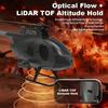 HOENTECH YUXIANG F119S MD500 RC Helicopter, 1/16 Scale Little Bird 9CH Brushless Remote Control Helicopter with GS Assisted Flight & Optical Flow, 6G/3D RTF Military Aircraft Model for Hobbyist view 2
