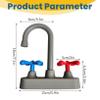Toy Sink Accessories Simulation Plastic Kitchen Faucet Play Sink Model for Home & Outdoor Preschool Role-Playing Games view 4