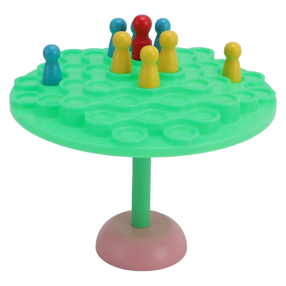 CCYLEZ Balance Tree Board Toy Multifunctional Birch Wood Game for Family Bonding and Education