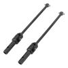 2PCS RC Transverse Universal Joint Drive Shaft, Steel RC Car Drive Shaft for ZD Racing 1/8 RC Cars, High Accuracy Universal Drive Shaft with Large Stable Angle, Durable RC Car Acce view 2