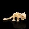Skeleton Ankylosaurus  3D Printed Dinosaur Model (3 Sizes) (Size:Small;) view 4