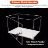 Locking Door Acrylic Display Cases, Dustproof Acrylic Box for Collectibles Action Figures Models, 6 8 10 12 14 16 18 Small Transparent Boxes Showcase(30x30x45cm(12x12x18in)) view 3