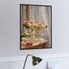 Flower 1000-Piece Wooden Jigsaw Puzzle, Elegant Flower Illustration, Cozy Indoor Fun, Creative Puzzle Challenge, Family Entertainment view 2