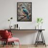 Birds in The Rain 1000-Piece Wooden Jigsaw Puzzle, Majestic Birds in Rain Scene, Relaxing Indoor Fun, Brain-Training Puzzle, Family Fun view 3