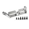 RC Upgrades For TRX4 1/10 Aluminum Alloy Servo Mount Differential Lock Bracket Steering Gear Holder RC Crawler Parts(Silver) view 1