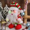 Eujgoov Singing Santa Toy, Walking Santa Toy Stuffed Doll with Music and Warm Light for Xmas Home Decor, Holiday, Collectible view 4