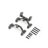 RC Models Parts For WPL C14 C24 B14 B16 B24 B36 For HengLong For JJRC For FeiYu RC Car Parts Upgrade Metal Servo Bracket Tie Rod Holder(Dark Grey) view 1