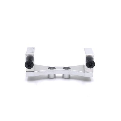 Metal Refit Rear Axle Servo Mount For MN 1/12 D90 D91 D96 MN98 99S for WPL 1/16 C14 C24 B14 B24 RC Car Parts confident(Silver)