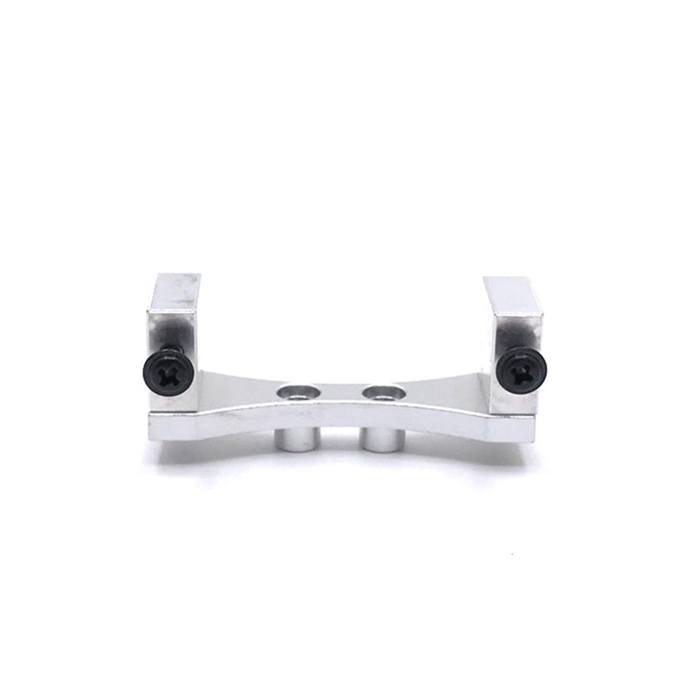 Metal Refit Rear Axle Servo Mount For MN 1/12 D90 D91 D96 MN98 99S for WPL 1/16 C14 C24 B14 B24 RC Car Parts confident(Silver)