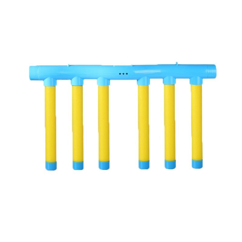 Reflex Challenge Game - Hand-Eye Coordination Training Toy with 3 Adjustable Speed Settings, Upgrade Remote Control & Catching Sticks Game (Yellow)
