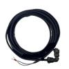 3 cores brake cable A06B-6114-K12 for Z axis servo motor for fixed scenarios(Angle plug,15M) view 1