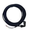 3 cores brake cable A06B-6114-K12 for Z axis servo motor for fixed scenarios(Angle plug,15M) view 2