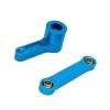 Rc Models Accessories For MJX 17 7303 Metal Upgrade Remote Control Car 25T servo arm steering rod Modification accessories(Blue) view 1