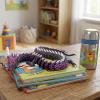 17.8-inch 3D Printed Dragon Eggs, Fidget Toys for Kids & Adults, for Home Office Desk Decor (Purple Dragon God, Pcs) view 2
