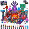 150PCS Magnetic Blocks with Light up Blocks - Magnetic Building Blocks for Kids Ages 4 5 6 7 8 9 10, Magnetic Light up Building Blocks, STEM Sensory Learning Toys, Birthday Gift for Kids Ages 3+ view 1