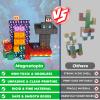150PCS Magnetic Blocks with Light up Blocks - Magnetic Building Blocks for Kids Ages 4 5 6 7 8 9 10, Magnetic Light up Building Blocks, STEM Sensory Learning Toys, Birthday Gift for Kids Ages 3+ view 4