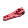 RC Models For Traxxas For TRX4 For TRX6 For SCX10 For Axial D90 D110 1/10 Servo Steering Arm 25T Tooth Scale Tracked RC Parts 1PCS 33mm Metal(Red) view 1
