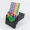 Time Walker Black Plastic Partner Bridge Bidding Boxes with Bridge Playing Cards Professional Bidding Card Holders for Bidding Player view 3