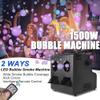 1500W 2-Hole LED Smoke Bubble Machine & 3000W 4-Hole Fog Bubble Maker - 3-in-1 Dynamic 180 Bubble Matrix for DJ, Disco, Festival, Wedding, Dance Party view 2
