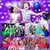 1500W 2-Hole LED Smoke Bubble Machine & 3000W 4-Hole Fog Bubble Maker - 3-in-1 Dynamic 180 Bubble Matrix for DJ, Disco, Festival, Wedding, Dance Party view 3