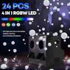 1500W 2-Hole LED Smoke Bubble Machine & 3000W 4-Hole Fog Bubble Maker - 3-in-1 Dynamic 180 Bubble Matrix for DJ, Disco, Festival, Wedding, Dance Party view 4