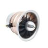 1PCS Model Airplane EDF 90mm 12- Ducted Fan 1600KV Motor with Full Aluminum Outer Shell Support 6S 22.2V Compatible with view 2