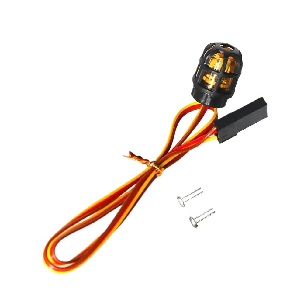 BritBolt 360 Degree Rotating Light Compatible with 1 14 Scale Excavator RC Trailer and 770S Car Model DIY Engineering Lamp