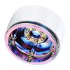 1.9in Beadlock Wheel Rim, Aluminum Alloy Wheel Hub for 1/10 RC Crawler, Lightweight Durable RC Wheel Rims Hubs with Solid Tire Locking Design, Colorful 1.9 Inch RC Wheel Rim Set fo view 3