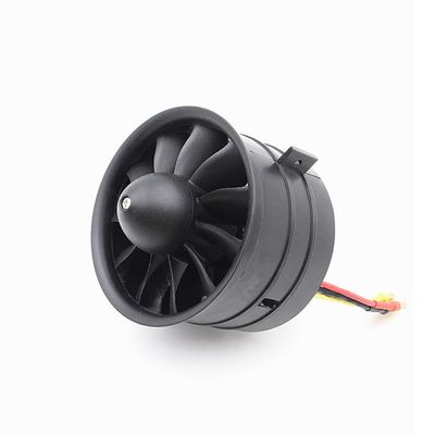 1PCS 90mm 11-20-26V 6S Brushless Ducted Fan 3553-1450KV Motor Maximum Thrust 3.5kg EDF DIY Parts Compatible with RC Airplane Model