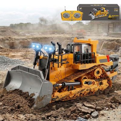 Mudsterz Construction Rc Set of 4, Rc Excavator for Adults, Command The Site Conquer The Dirt, Remote Control Excavators with 360 Rotation, Metal Parts, Little Builders, Big Action (1pc-3)