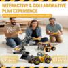 Mudsterz Construction Rc Set of 4, Rc Excavator for Adults, Command The Site Conquer The Dirt, Remote Control Excavators with 360 Rotation, Metal Parts, Little Builders, Big Action (1pc-3) view 3