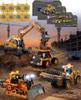 Mudsterz Construction Rc Set of 4, Rc Excavator for Adults, Command The Site Conquer The Dirt, Remote Control Excavators with 360 Rotation, Metal Parts, Little Builders, Big Action (4pcs) view 1