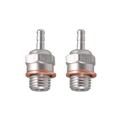 BritBolt 2pcs 6pcs N3 N4#3#4 Hot Compatible with 1/8 1/10 Scale RC Cars Buggies Replacement Compatible with Common RC Models(2pcs N3)