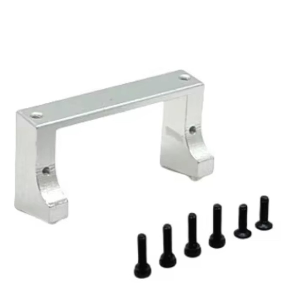 RC Models Parts For Wltoys 244016 For LOSI Micro-B 1/24 Remote Control Car Parts RC Metal Upgrade Servo Holder Decorative Accessories(Silver)